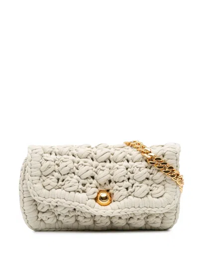 Pre-owned Bottega Veneta 2012-2024 Jersey Crochet Shoulder Bag