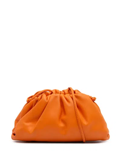 Pre-owned Bottega Veneta 2012-2024 Lambskin The Mini Pouch Crossbody Bag