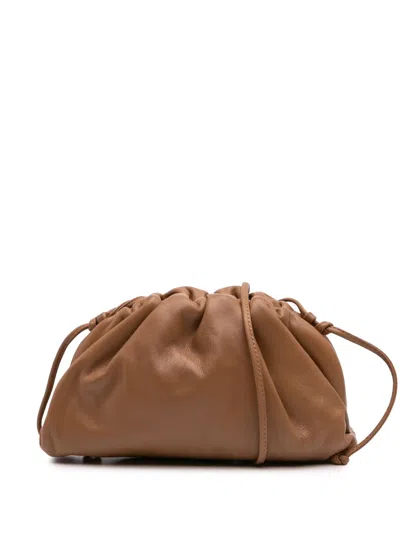 Pre-owned Bottega Veneta 2012-2024 Lambskin The Mini Pouch Crossbody Bag
