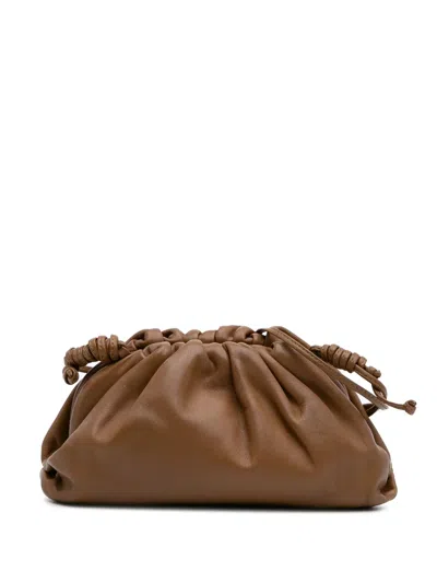 Pre-owned Bottega Veneta 2012-2024 Lambskin The Mini Pouch Crossbody Bag