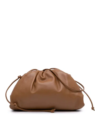 Pre-owned Bottega Veneta 2012-2024 Lambskin The Mini Pouch Crossbody Bag