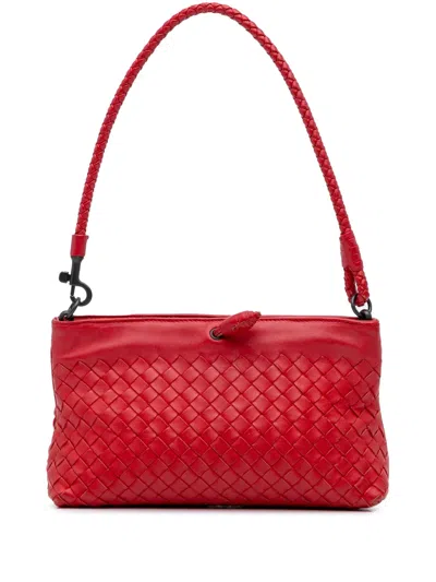 Pre-owned Bottega Veneta 2012-2024 Leather Intrecciato Shoulder Bag