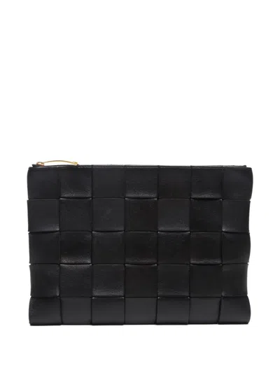 Pre-owned Bottega Veneta 2012-2024 Maxi Intrecciato Clutch Bag