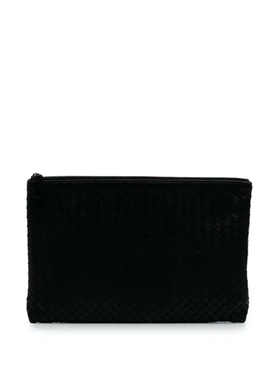 Pre-owned Bottega Veneta 2012-2024 Nappa Intrecciato Clutch Bag