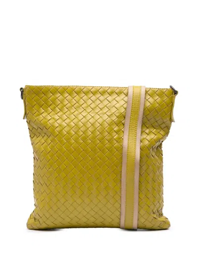 Pre-owned Bottega Veneta 2012-2024 Nappa Intrecciato Crossbody Bag