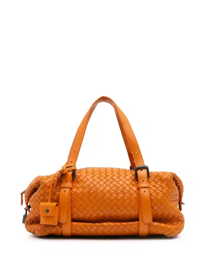Pre-owned Bottega Veneta 2012-2024 Nappa Intrecciato Montaigne Shoulder Bag