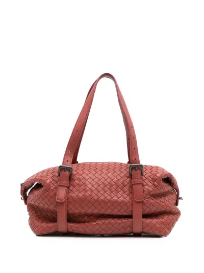 Pre-owned Bottega Veneta 2012-2024 Nappa Intrecciato Montaigne Shoulder Bag