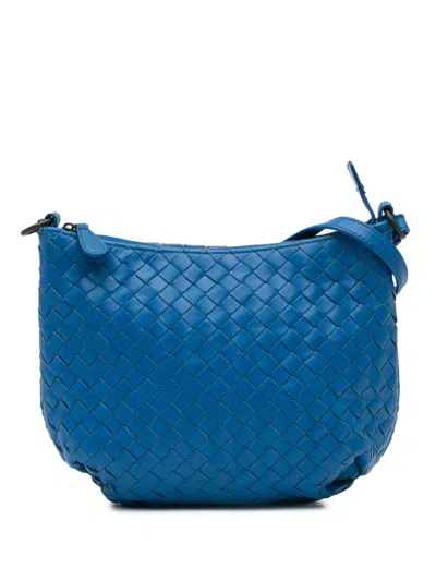 Pre-owned Bottega Veneta 2012-2024 Nappa Intrecciato Shoulder Bag