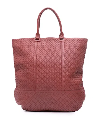 Pre-owned Bottega Veneta 2012-2024 Nappa Intrecciato Tote Bag