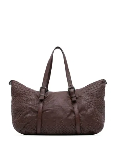 Pre-owned Bottega Veneta 2012-2024 Nappa Intrecciato Tote Bag