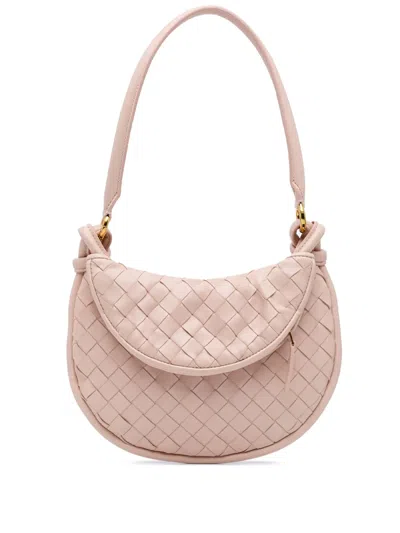 Pre-owned Bottega Veneta 2012-2024 Small Nappa Intrecciato Gemelli Hobo Bag