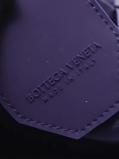 Pre-owned Bottega Veneta 2012-2025 Candy Nappa Intrecciato Cassette Crossbody Bag In Purple