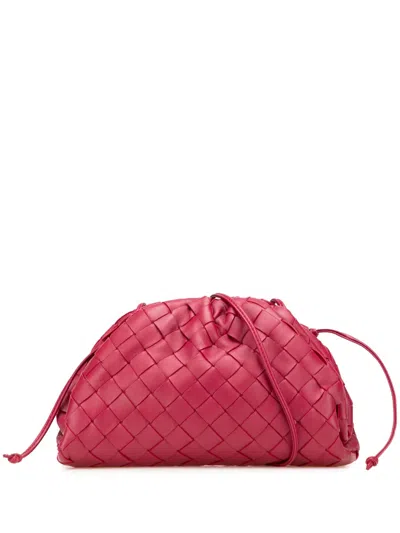 Pre-owned Bottega Veneta 2012-2025 Intrecciato The Mini Pouch Crossbody Bag