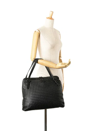 Pre-owned Bottega Veneta 2012-2025 Nappa Intrecciato Business Bag