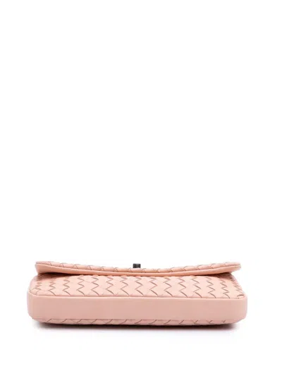 Pre-owned Bottega Veneta 2012-2025 Nappa Intrecciato Clutch Bag