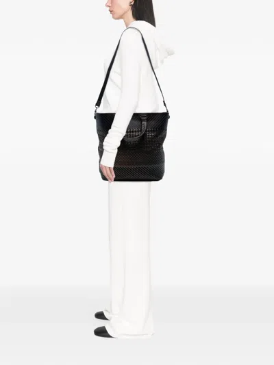 Pre-owned Bottega Veneta 2012-2025 Nappa Intrecciato Imperatore Convertible Tote Satchel In Brown