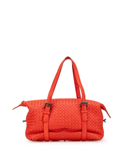 Pre-owned Bottega Veneta 2012-2025 Nappa Intrecciato Montaigne Shoulder Bag