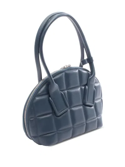 Pre-owned Bottega Veneta 2012-2026 Small Padded Swoop Bag Satchel In Green