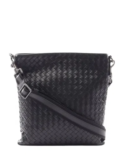 Pre-owned Bottega Veneta 2012-2026 Nappa Intrecciato Vn Crossbody Bag