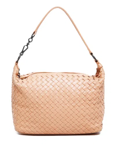 Pre-owned Bottega Veneta 2013-2025s Intrecciato Hobo Tote Bag In Neutral