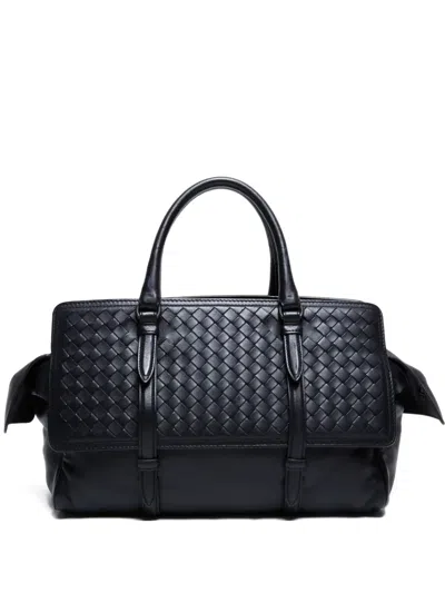 Pre-owned Bottega Veneta 2013s Intrecciato Top-handle Handbag In Black