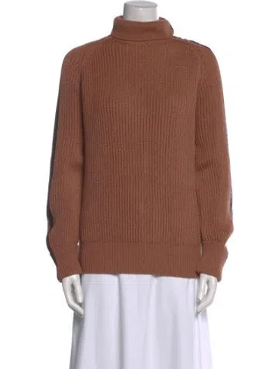 Pre-owned Bottega Veneta 2018 Turtleneck Sweater In Neutral