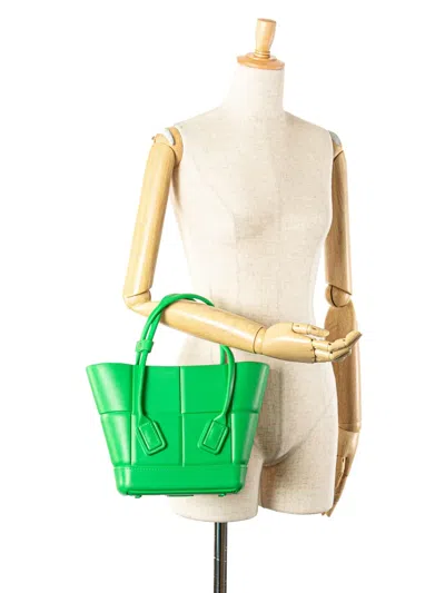 Pre-owned Bottega Veneta 2019-2023 Mini Rubber Arco Shopping Bag Handbag