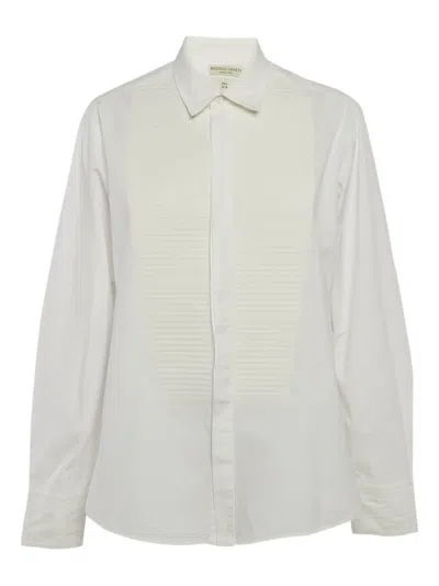Pre-owned Bottega Veneta 2019 Panel-detail Tailored Shirt In White