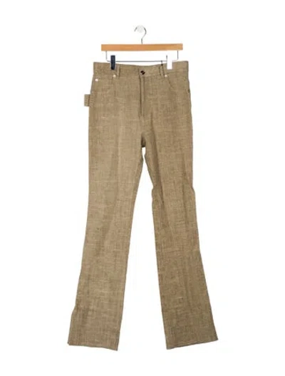 Pre-owned Bottega Veneta 2019 Wide Leg Jeans W/ Tags In Neutral