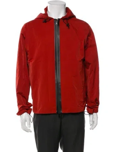 Pre-owned Bottega Veneta 2019 Windbreaker In Orange