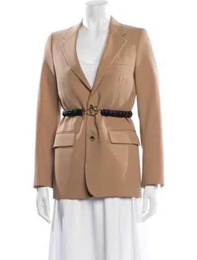 Pre-owned Bottega Veneta 2019 Wool Blazer In Brown