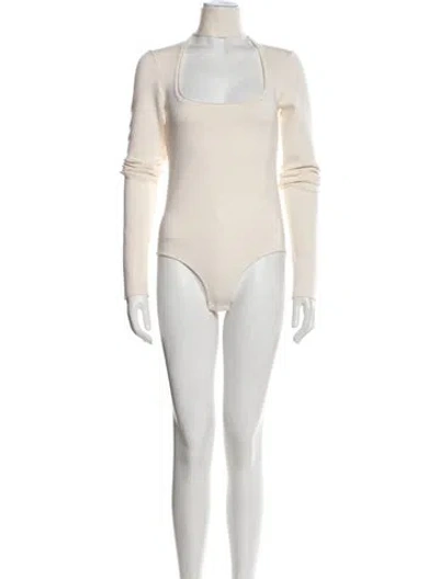 Pre-owned Bottega Veneta 2019 Wool Romper In Neutral