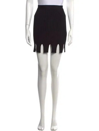 Pre-owned Bottega Veneta 2020 Mini Skirt In Black