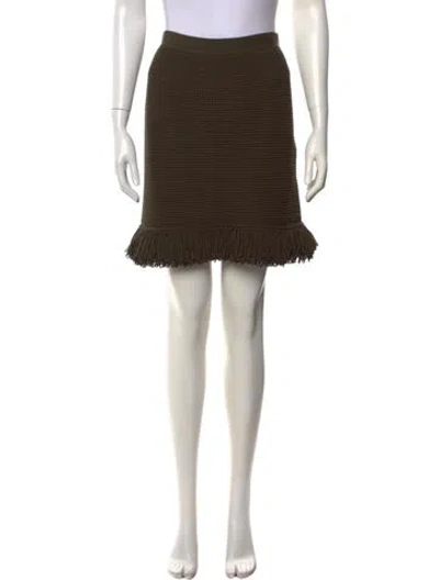 Pre-owned Bottega Veneta 2020 Mini Skirt In Blue