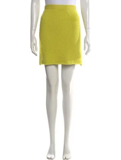Pre-owned Bottega Veneta 2020 Mini Skirt In Green