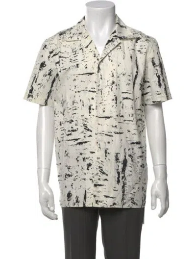 Pre-owned Bottega Veneta 2020 Printed Shirt In Gray