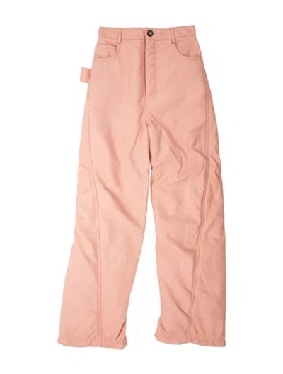 Pre-owned Bottega Veneta 2020 Straight Leg Pants In Pink