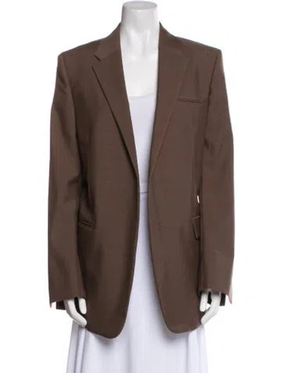 Pre-owned Bottega Veneta 2020 Wool Jacket In Brown
