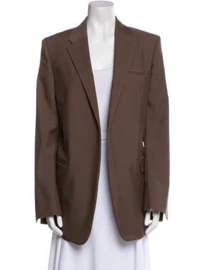 Pre-owned Bottega Veneta 2020 Wool Jacket In Brown