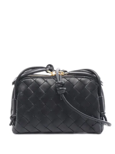 Pre-owned Bottega Veneta 2020s Concert Shoulder Bag In Black