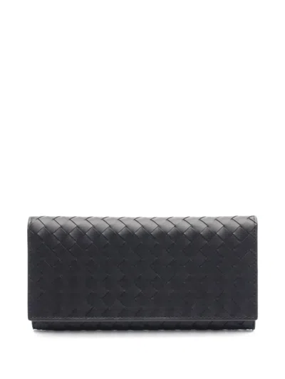 Pre-owned Bottega Veneta 2020s Intrecciato Leather Wallet