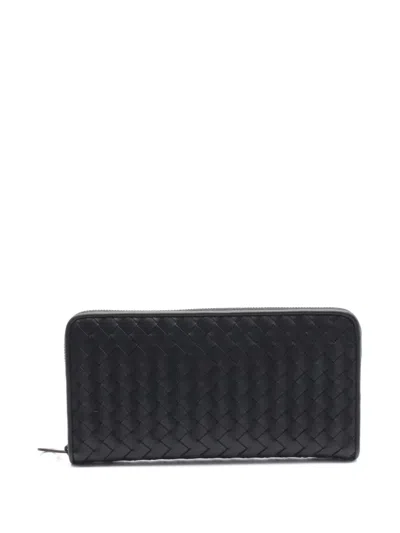 Pre-owned Bottega Veneta 2020s Intrecciato Leather Wallet