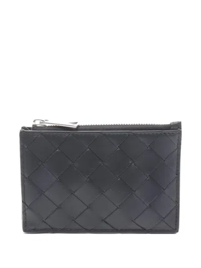 Pre-owned Bottega Veneta 2020s Intrecciato Pouch In Black