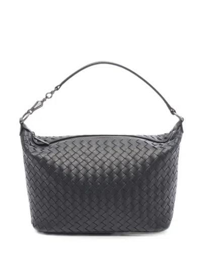 Pre-owned Bottega Veneta 2020s Intrecciato Tote Bag In ブラック