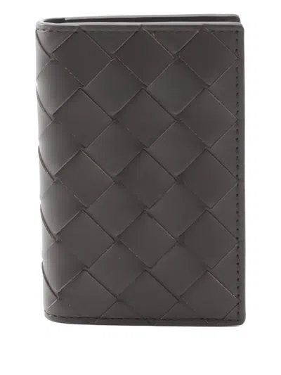 Pre-owned Bottega Veneta 2020s Leather Card Holder In Brown