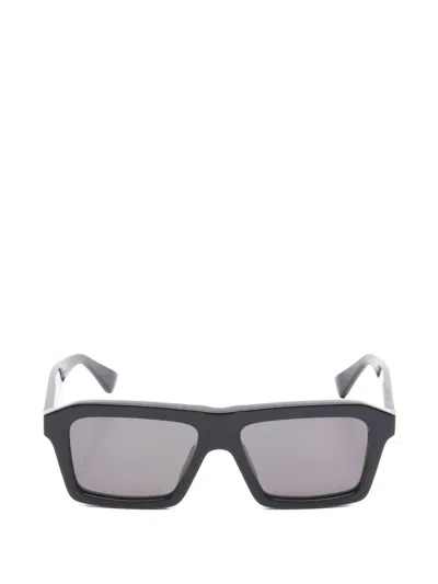 Pre-owned Bottega Veneta 2020s Square-frame Sunglasses In Black