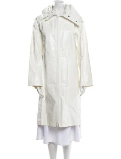 Pre-owned Bottega Veneta 2021 Linen Coat In Neutral