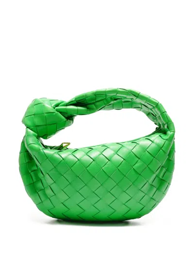 Pre-owned Bottega Veneta 2021 Mini Jodie Tote Bag In Green