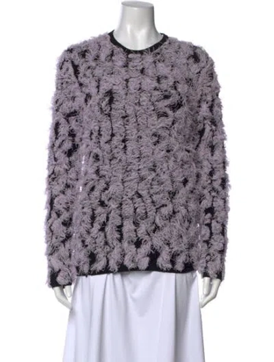 Pre-owned Bottega Veneta 2023 Wool Sweater In Purple