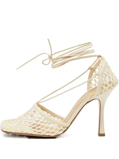 Pre-owned Bottega Veneta 2024 Lace Netting Pumps